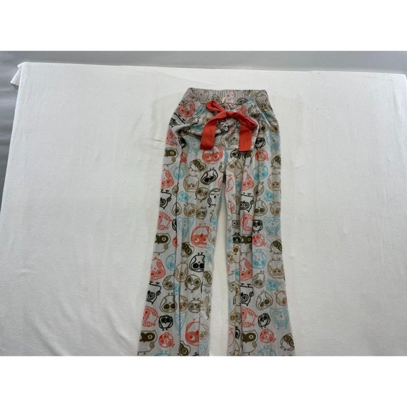 Ardene Women's White Owl Patterned PJ Pants Size M - Picture 3 of 5